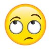 Image result for eye roll emoji
