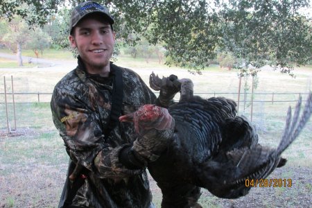Tanner's turkey.....4-28-13 009.JPG